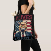 Trump 9 leeft in Baby Tote Bag (Dichtbij)