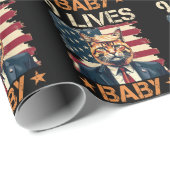 Trump 9 Levens Baby Cadeaupapier (Rol Hoek)