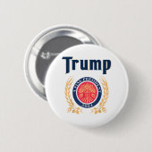 Trump A Fine President 2024 Ronde Button 5,7 Cm (Voorkant /achterkant)