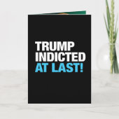 Trump aangegeven bedankkaart (Voorkant)