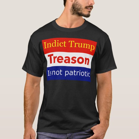 Trump aangeven t-shirt (Voorkant)