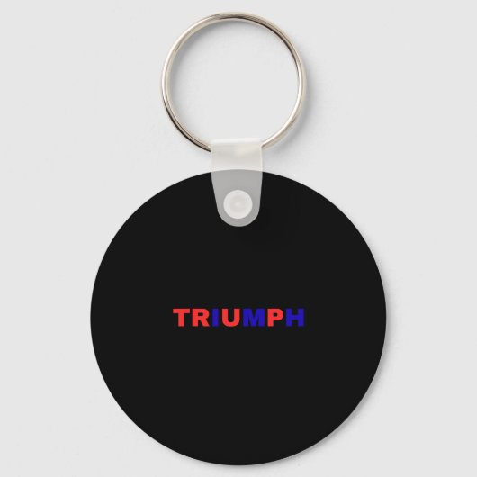 Trump-aanhanger triomfeert  sleutelhanger (Voorkant)