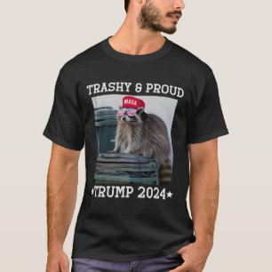 Trump-aanhangers garbage Joe Biden waardeloos en p T-shirt