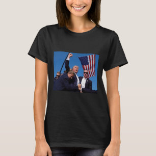 Trump aanval op Trump gevecht voor Amerika onder T T-shirt