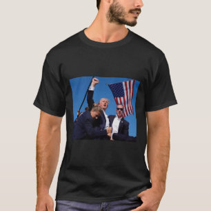 Trump aanval op Trump gevecht voor Amerika onder T T-shirt