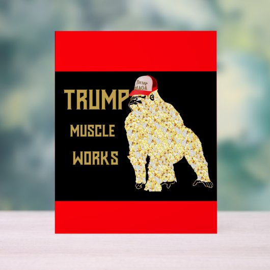 TRUMP ACRYL BORD (Neutraal)
