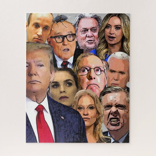 Trump Administration Legpuzzel (Verticaal)