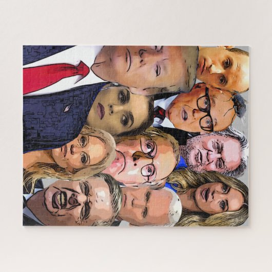 Trump Administration Legpuzzel (Horizontaal)