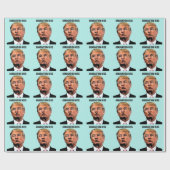 trump AFSTUDEREN kiss Cadeaupapier (Vlak)