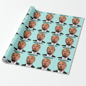 trump AFSTUDEREN kiss Cadeaupapier (Uitgerold)