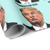 trump AFSTUDEREN kiss Cadeaupapier (Rol Hoek)