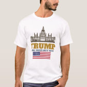 Trump Again 2025 – Patriotic Bold Statement Gift  T-shirt (Voorkant)