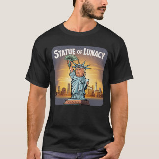 Trump als het "standbeeld van waanzin" t-shirt
