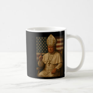 Trump als Vaticaanse Kerk Paus Republikeins Maak V Koffiemok