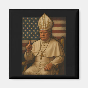 Trump als Vaticaanse Kerk Paus Republikeins Maak V Magneet