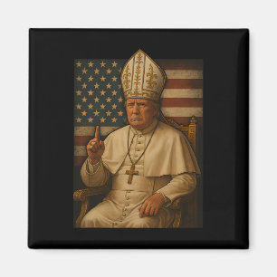 Trump als Vaticaanse Kerk Paus Republikeins Maak V Magneet