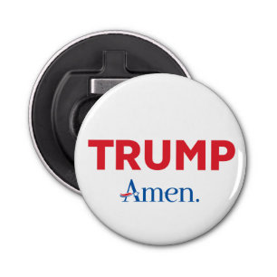 Trump Amen Button Flesopener