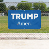 Trump Amen Spandoek (Insitu)