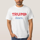 Trump Amen T-shirt (Voorkant)