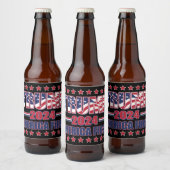 Trump America First Bier Etiket (Flessen)