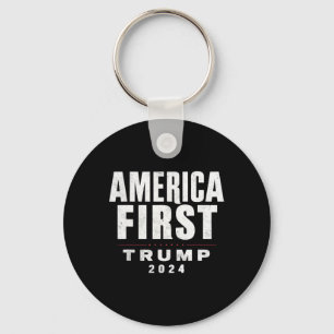 Trump America First: het President slaagt tegen Sleutelhanger