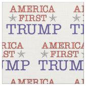 Trump America First Stof (Close Up)