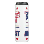 Trump America First Thermosbeker (Achterkant)