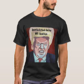 Trump America is Back Online T-shirt (Voorkant)