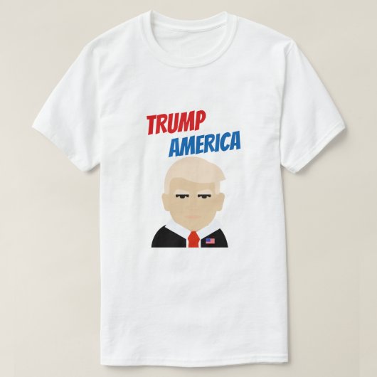 Trump America T-shirt (Design voorkant)