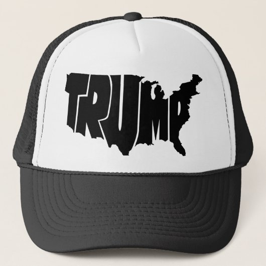 Trump America Trucker Hat Trucker Pet (Voorkant)