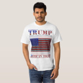 Trump American Tough T-shirt (Voorkant volledig)