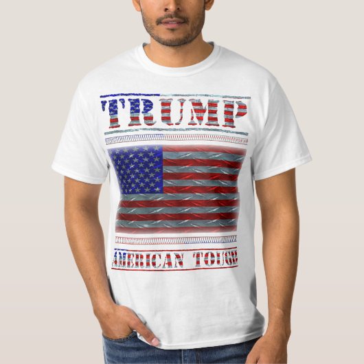 Trump American Tough T-shirt (Voorkant)