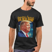 Trump America's favoriete Golden Dome Trump Hair G T-shirt (Voorkant)