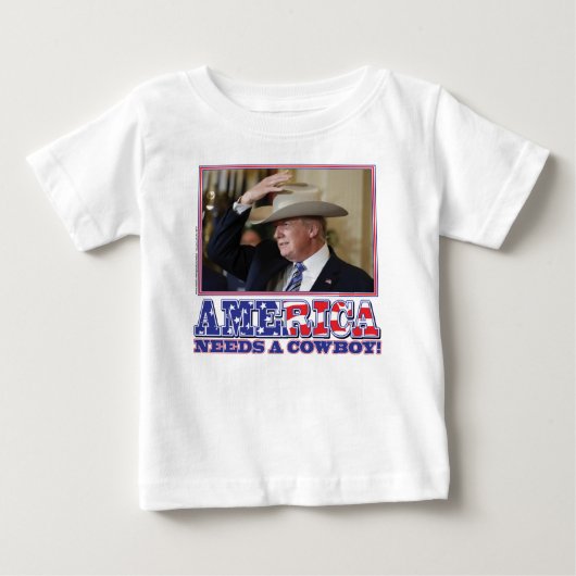 TRUMP-AMERIKA-COWBOY (Voorkant)