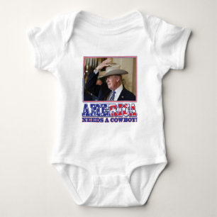 TRUMP-AMERIKA-COWBOY ROMPER