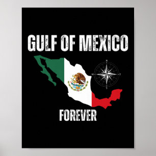 Trump Amerika Golf van Mexico President Trump Golf Poster