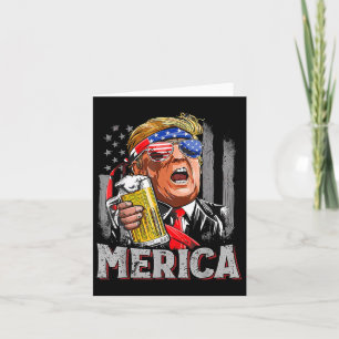 Trump Amerika maakt op 4 juli weer Mannen-drank Kaart