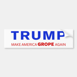 Trump: Amerika weer laten groeien Bumpersticker
