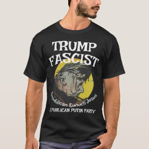 Trump Amerikaanse Fascistische Republikeinse Parti T-shirt