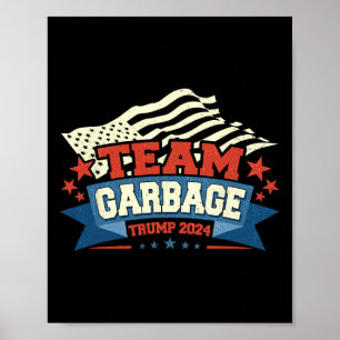Trump Amerika's favoriete vuilnis Man Trump in Tra Poster