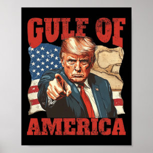 Trump Amerika's Golf Mexico President Trump 4 Poster