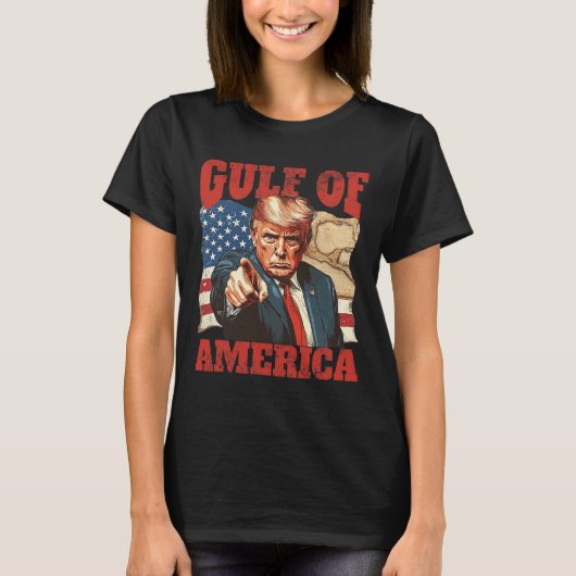 Trump Amerika's Golf Mexico President Trump 4 T-shirt (Voorkant)