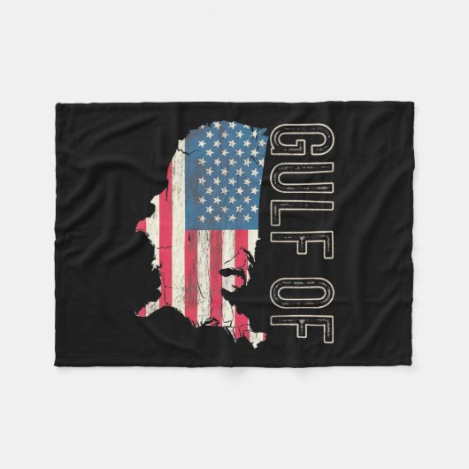 Trump Amerika's Golf Mexico President Trump 5 Fleece Deken (Voorkant (Horizontaal))