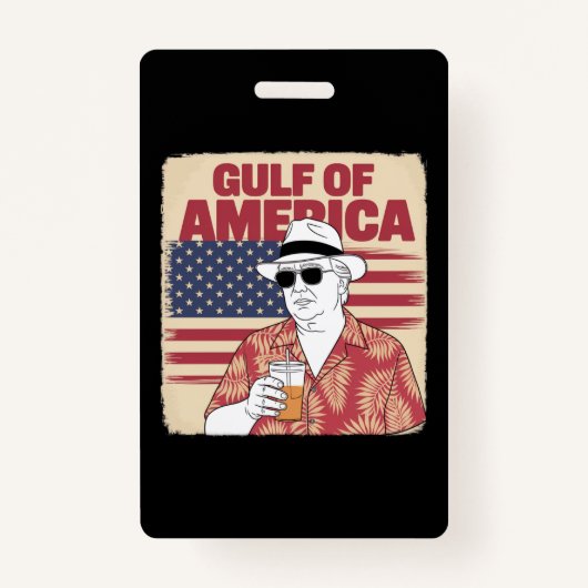 Trump Amerika's Golf Mexico President Trump Badge (Voorkant)