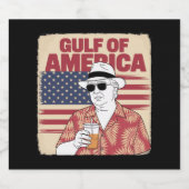 Trump Amerika's Golf Mexico President Trump Bier Etiket (Enkel label)