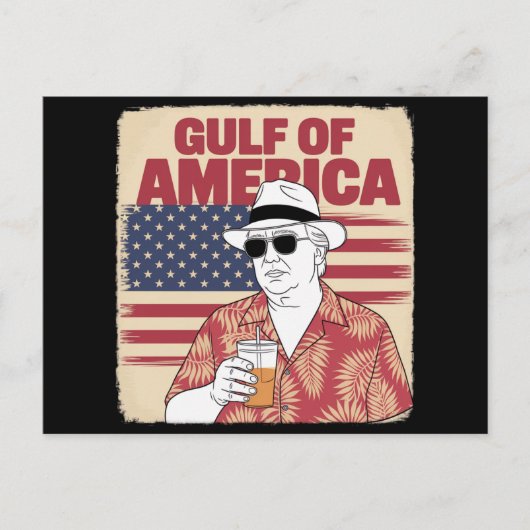 Trump Amerika's Golf Mexico President Trump Briefkaart (Voorkant)