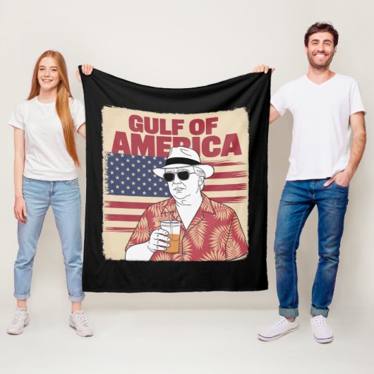 Trump Amerika's Golf Mexico President Trump Fleece Deken (In situ)