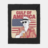 Trump Amerika's Golf Mexico President Trump Fleece Deken (Voorkant)