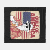 Trump Amerika's Golf Mexico President Trump Fleece Deken (Voorkant (Horizontaal))