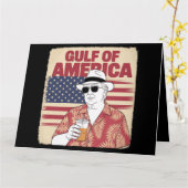 Trump Amerika's Golf Mexico President Trump Kaart (Gele Bloem)